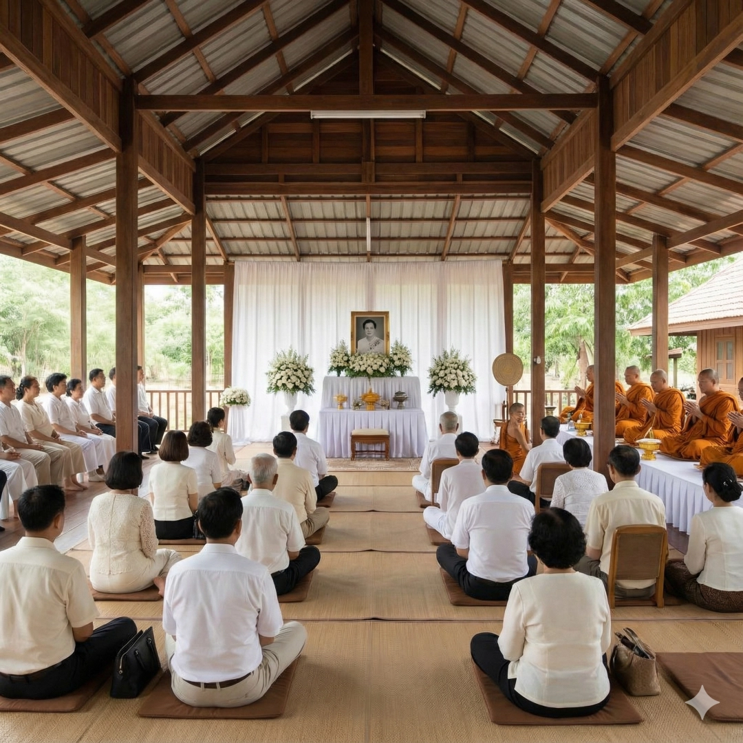 บทบาทของของชำร่วยงานศพในพิธี